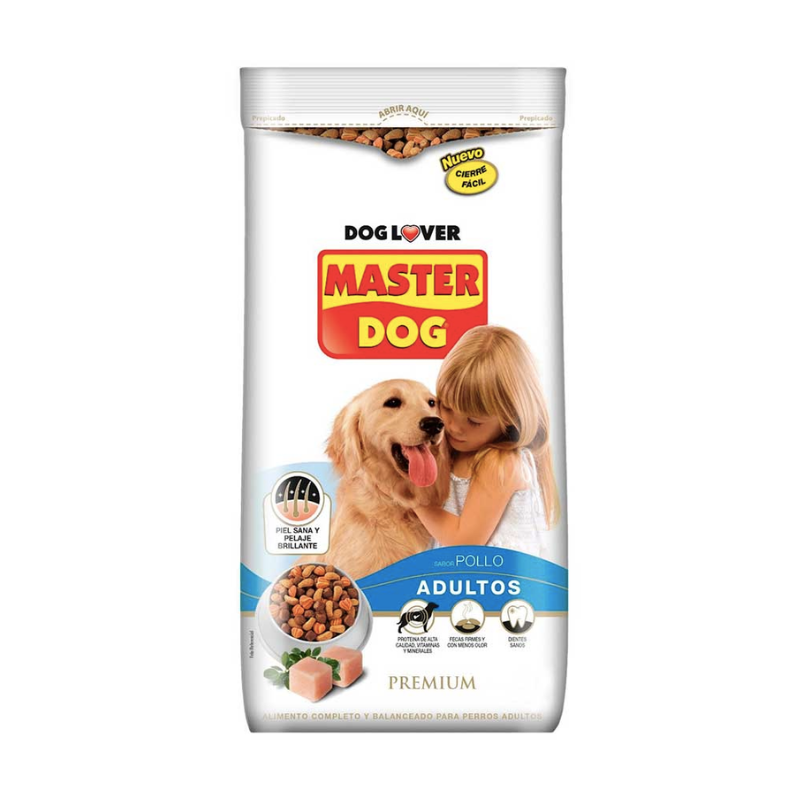 11_af145fcf-2dd4-4f2d-b5cd-1ec2b5eeb318 Master Dog comida para perro Adulto - Pollo 18 Kg. - Imagen 1