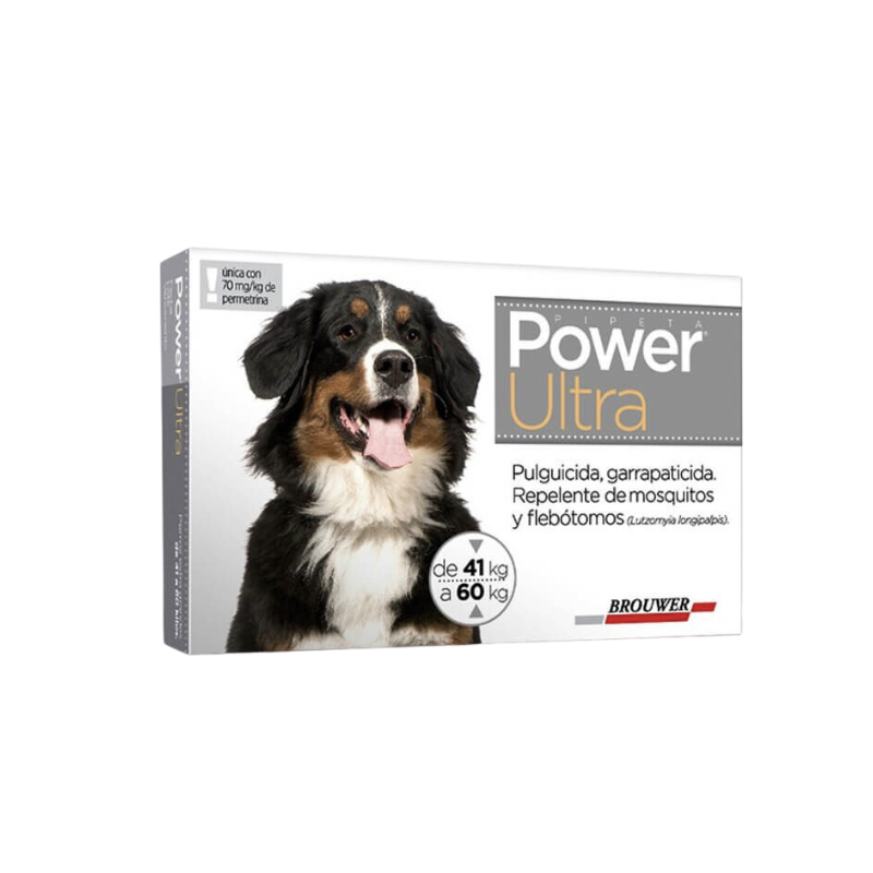 12_39269f7b-8fe7-48b0-95a6-8356e4315e47 Power Ultra antiparasitario para perros de 41 a 60 Kg. - Imagen 1