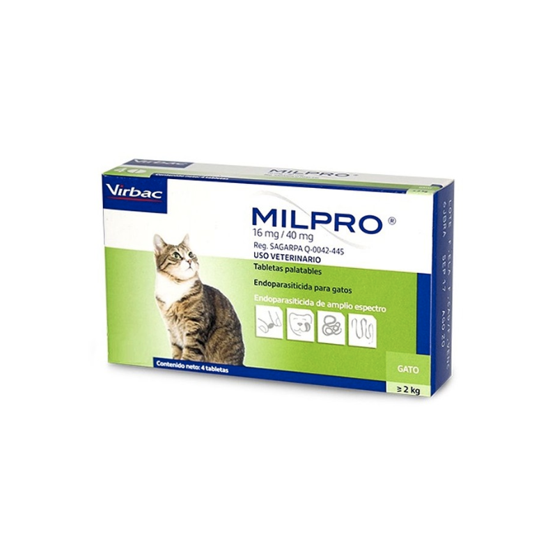 13_dd5a93bc-ee7d-4ca2-b439-4ec03427c116 Milpro Virbac antiparasitario para gatos mayores a 2 Kg. - Imagen 1