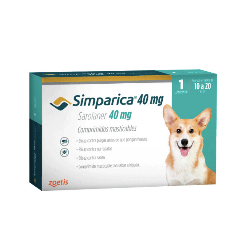 14_958a4993-b719-4ecf-88d9-20167d084a48 Simparica antiparasitario perros de 10 a 20 Kg. (1 comp) - Imagen 1