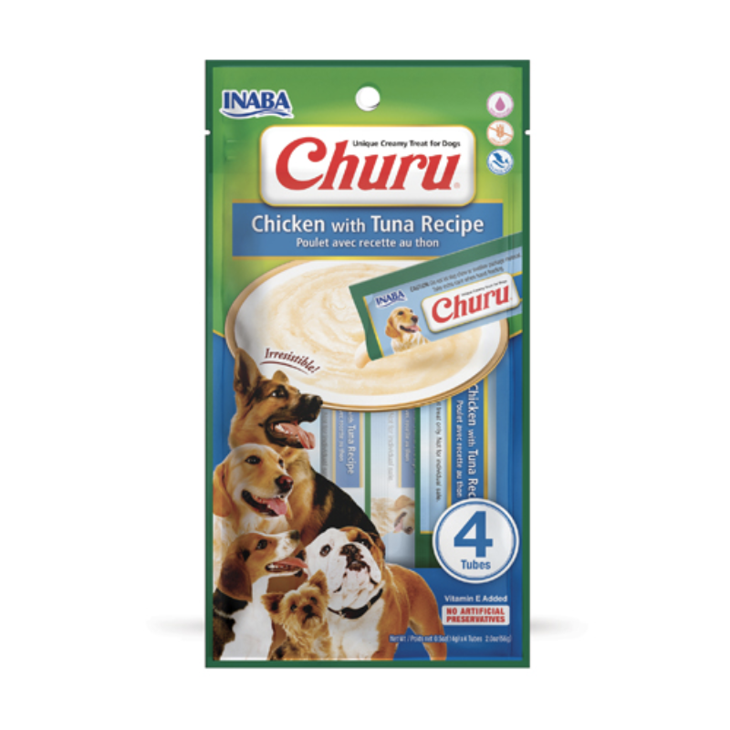 14_e494d2fa-fbc9-4968-b3c6-2664d3f1a8bf Churu perros - Sabor Pollo con Atún 4 un. - Imagen 1