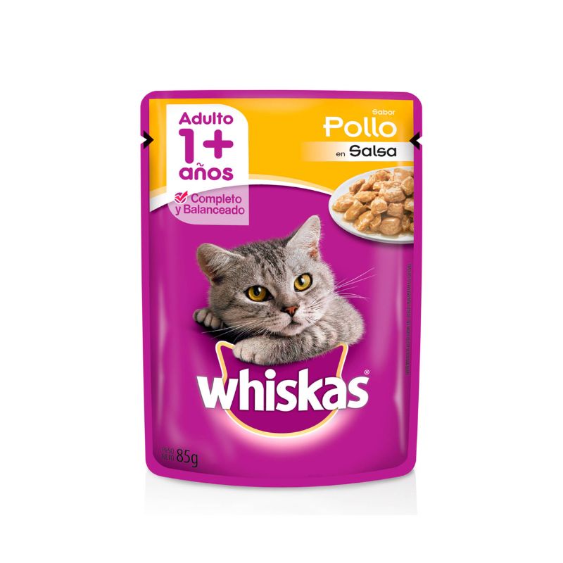 16_0e87fe94-5daf-4987-9452-2e0a2f254956 Pack 12 sobres Whiskas - Sabor Pollo - Imagen 1