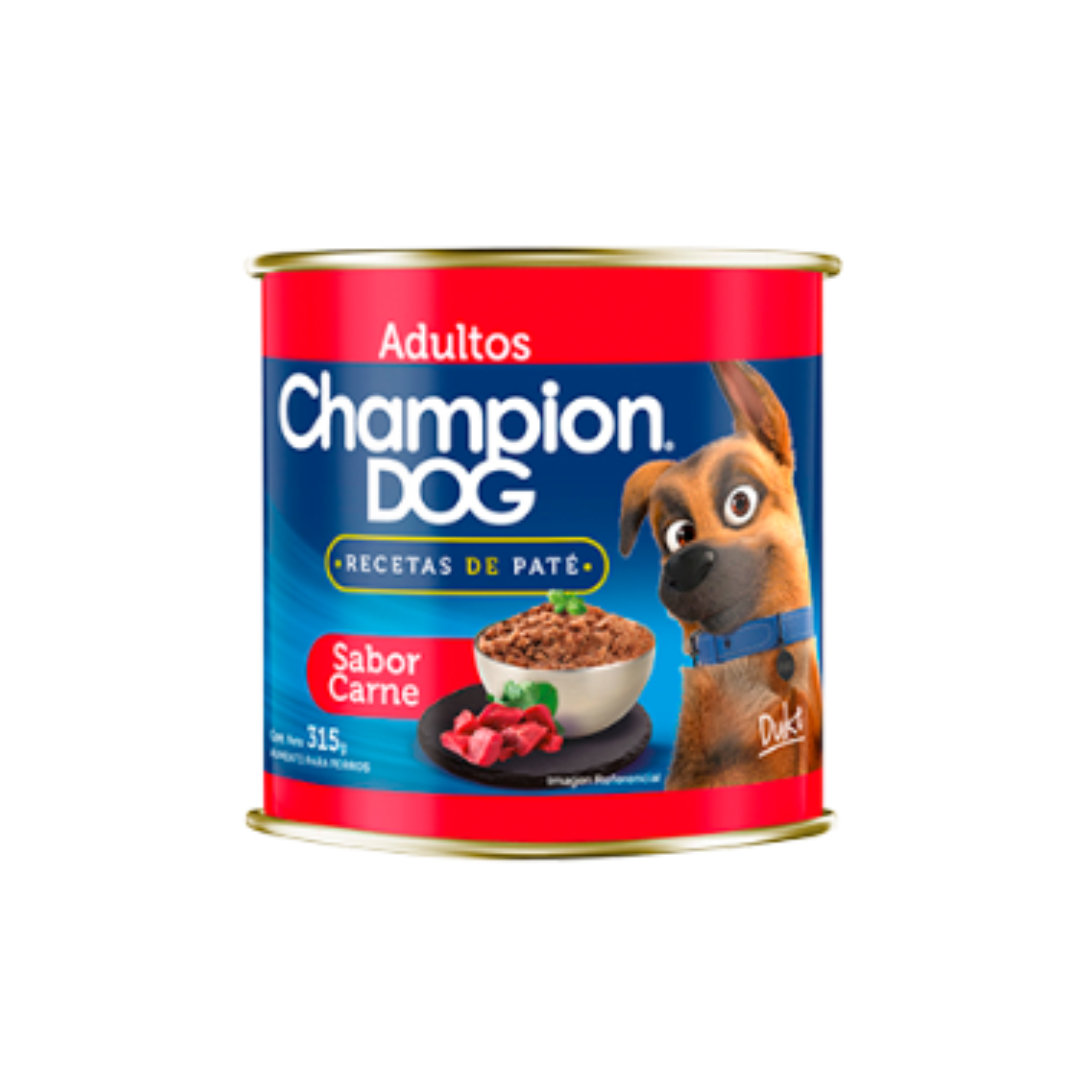 18_156fc258-dee0-41c0-ad06-6cab0c03b6da Lata Champion Dog Recetas de Paté - Carne (315 gr.) - Imagen 1