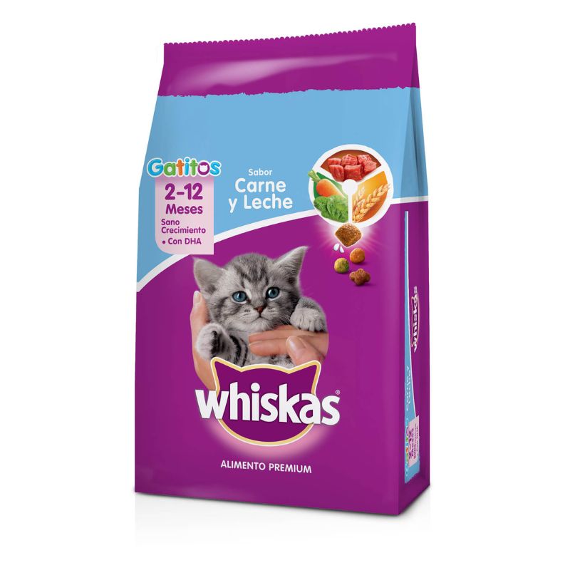 19 Whiskas comida para Gatitos - Carne & Leche 10 Kg. - Imagen 1