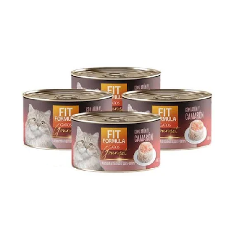 24_271edc9c-13d9-4eac-b4cb-f808a20a8912 Pack 4 latas Fit Formula Gourmet Atún y camarón - Imagen 1