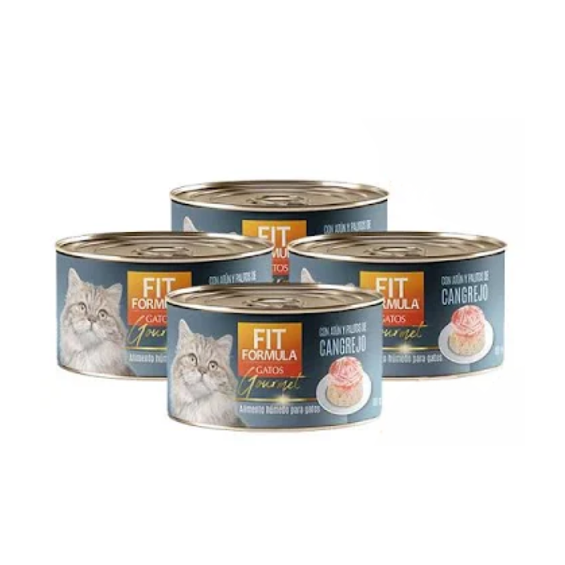 26_c7b48080-92ce-481c-844f-b0dac0a01f7e Pack 4 latas Fit Formula Gourmet Atún con cangrejo - Imagen 1