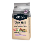 Ownat comida para Gato esterilizado libre de granos 3 Kg.