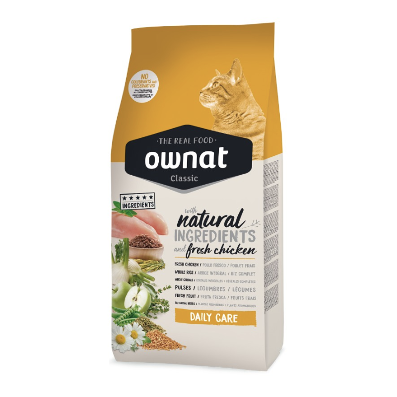 52 Ownat Classic comida para Gato Daily Care 1.5 Kg. - Imagen 1