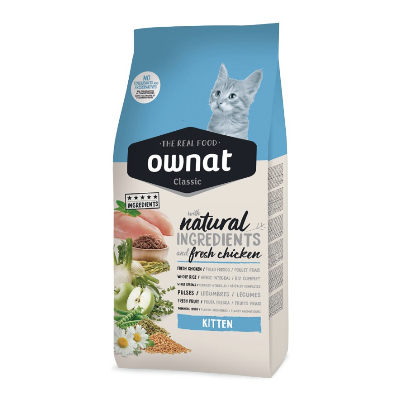 52_78a67f97-8af5-4439-a44f-b30629606e83 Ownat Classic comida para gato Kitten 4 Kg. - Imagen 1