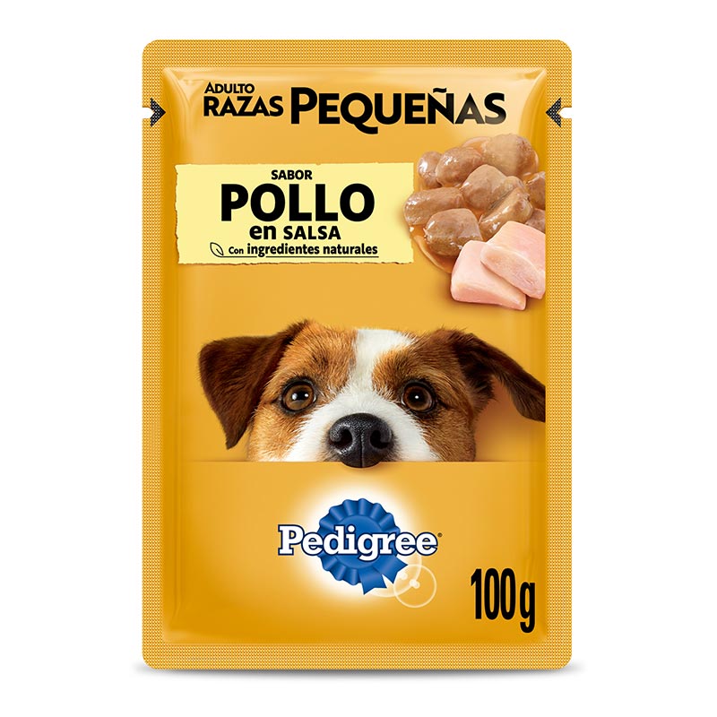 67e46b795763f9f84ec5115fd4bde880_1678733645 Pack 18 sobres Pedigree Adulto Razas Pequeñas - Pollo - Imagen 1