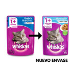 Pack 12 sobres Whiskas - Sabor Atún - Imagen 2