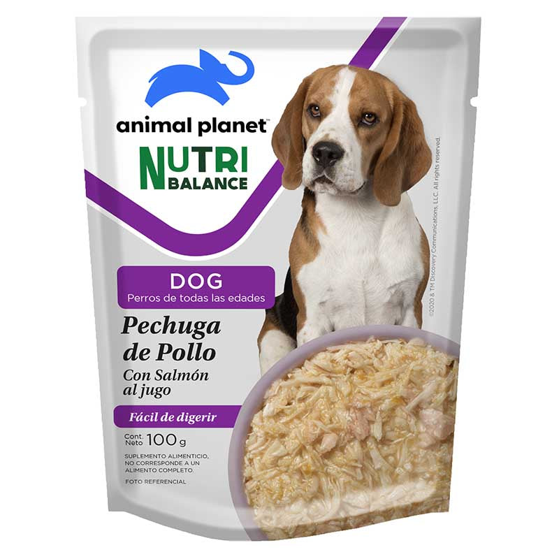 Pouch Animal Planet NutriBalance para Perros - Pechuga de Pollo (85 gr.) - Imagen 1