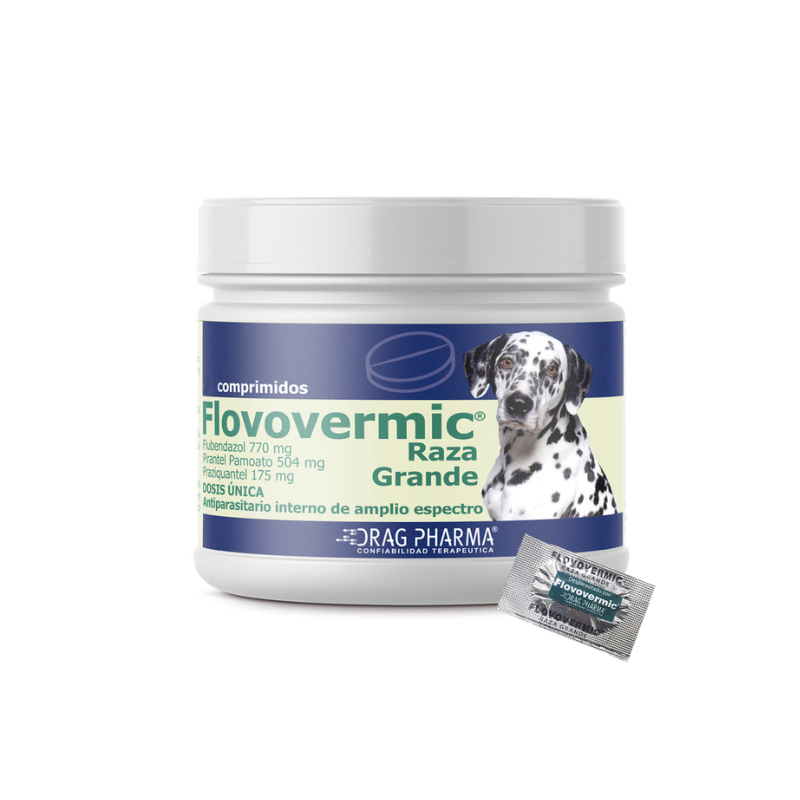 8_cee0aef6-1f32-4161-bebc-10f49d0ce367 Flovovermic antiparasitario perro razas grandes - 1 comprimido - Imagen 1