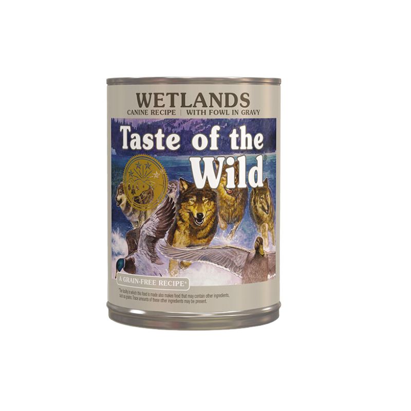 9_9b0602a9-7f68-486e-83ad-b1ec2162205d Lata Taste of the Wild Tow Wetlands - Pato (390 gr.) - Imagen 1