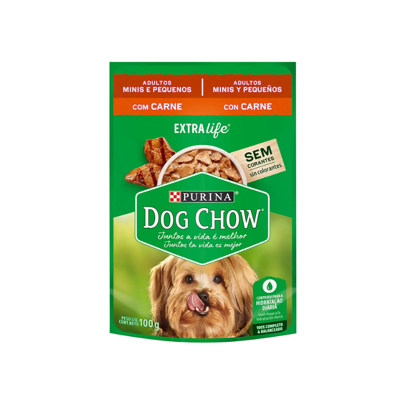 FOTOS SIN FONDO Sobre Dog Chow perro minis y pequeños - Sabor Carne - Imagen 1