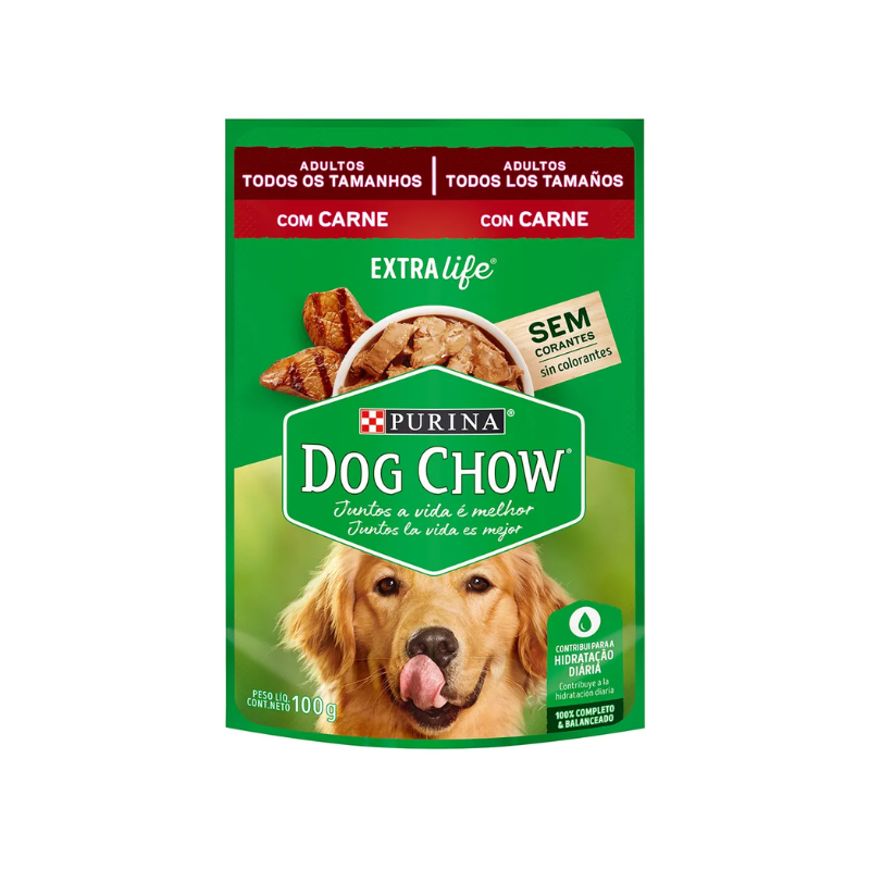 FOTOS SIN FONDO (6) Sobre Dog Chow perro Adulto - Carne - Imagen 1
