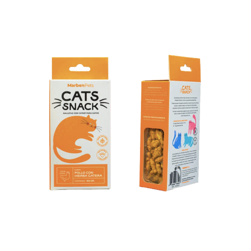 FOTOSFONDOBLANCO_1_8fbc009f-d2d1-4a54-82e2-1bf353a40926 Cats Snack - Pollo con catnip 80 gr. - Imagen 1