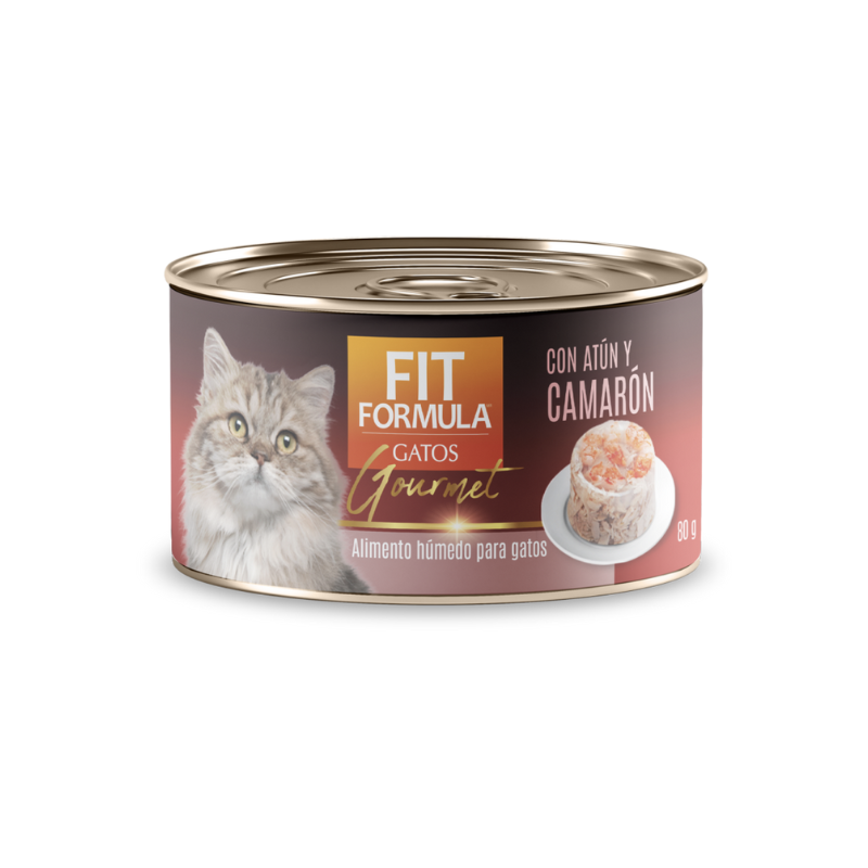 FOTOSSINFONDO_1_6536cf9a-12e1-44e6-9069-893b1a31c4b4 Lata Fit Formula Gourmet Atún y camarón (80 gr.) - Imagen 1
