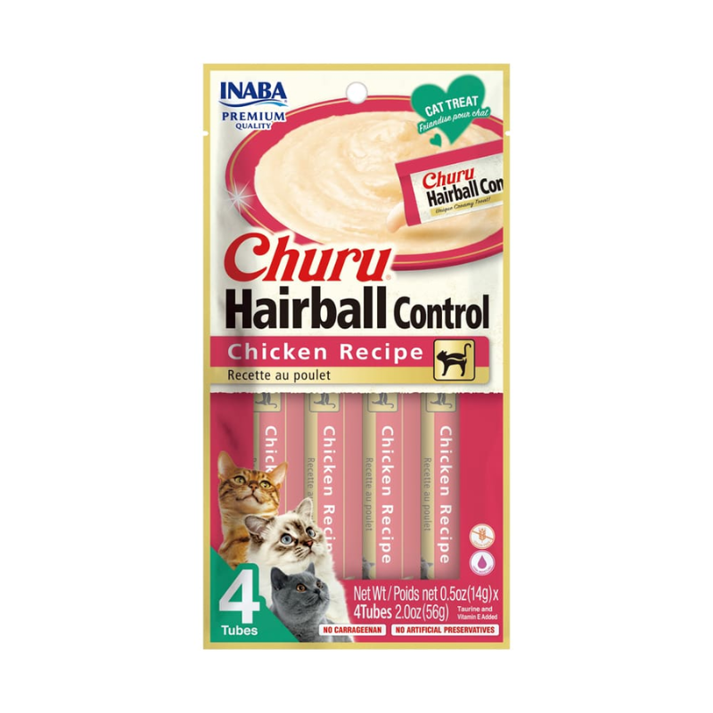 FOTOSSINFONDO_1_f07ef58d-ca0a-4d91-b80a-5483ae3e8859 Churu Gato Hairball Control - Pollo - Imagen 1