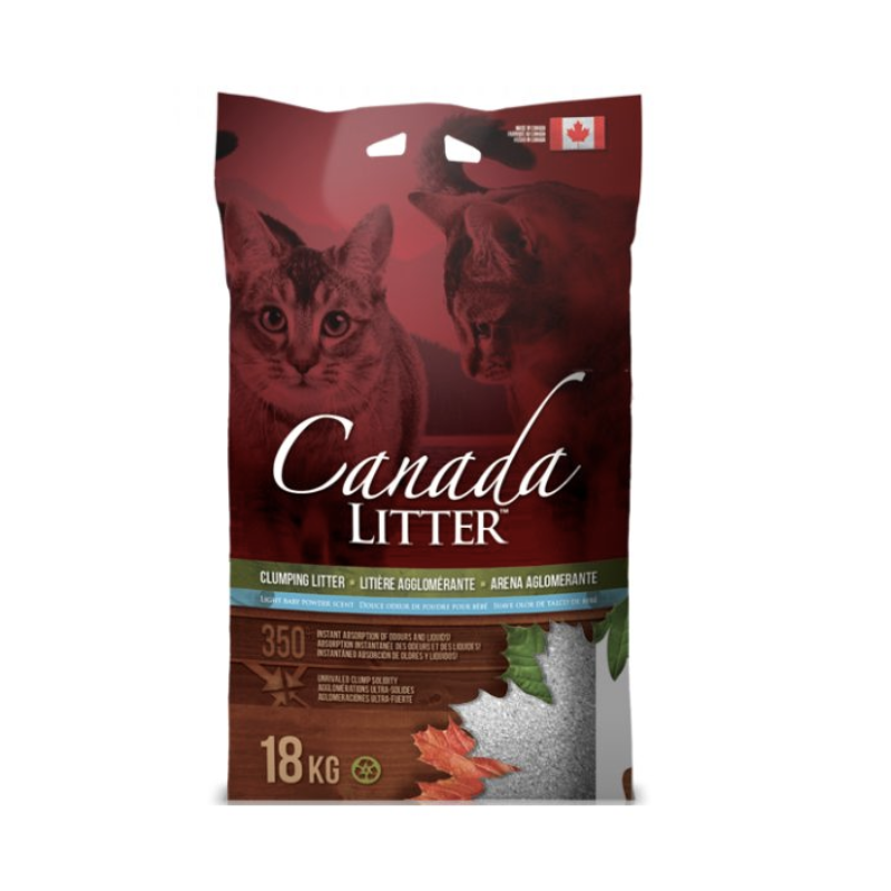 FOTOSSINFONDO_1_f4e90fd9-5fe2-4b42-b1bb-a465e9ad3c70 Arena Sanitaria para gatos Canada Litter 18 Kg. - Imagen 1