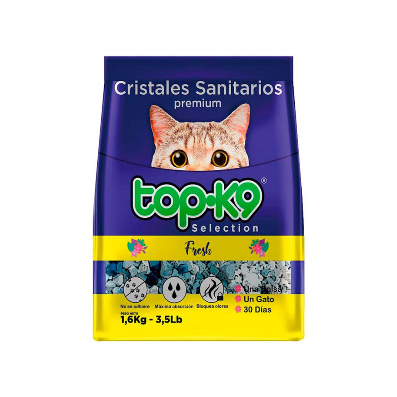 FOTOSSINFONDO_1_f75deb68-110d-424f-8546-db691226db5a Arena sanitaria TopK9 Cristales sanitarios 1.6 Kg - Imagen 1