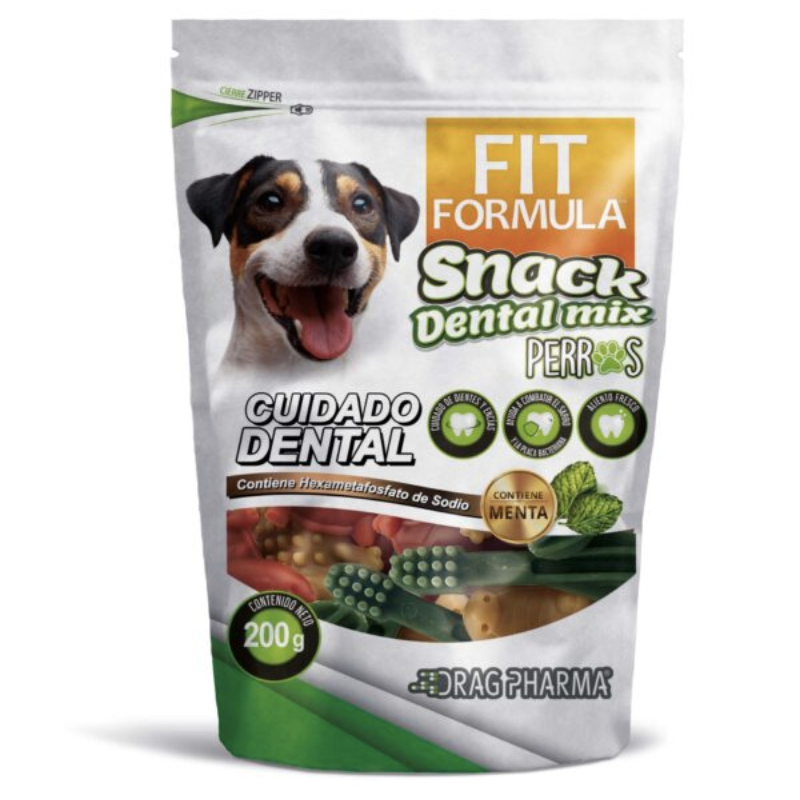 FOTOSSINFONDO_4 Snack Fit Formula Dental Mix 200 gr. - Imagen 1