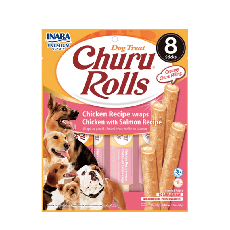 FOTOSSINFONDO_fa6c8599-7f1b-4f1a-ac10-a940c3948122 Churu Rolls Pollo con Salmón - 8 un. - Imagen 1