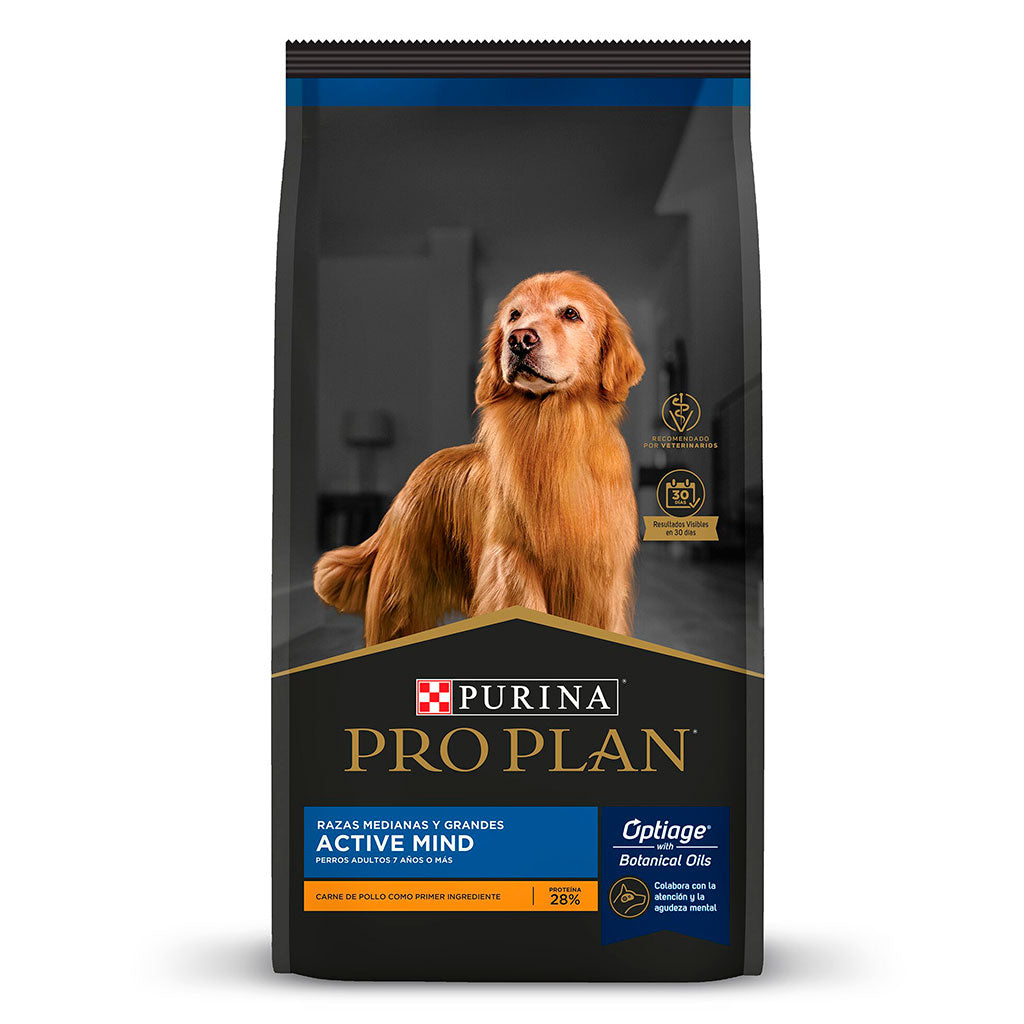 Pro-Plan-Active-Mind-Raza-Mediana Pro Plan Active Mind comida perro Adulto Raza Mediana 12 Kg. - Imagen 1
