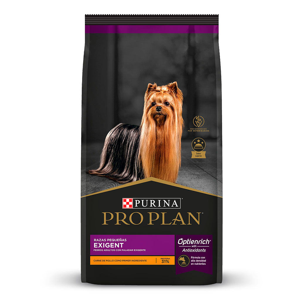 Pro-Plan-Exigent-Small-Breed Pro Plan comida perro Exigent Small Breed 3 Kg. - Imagen 1