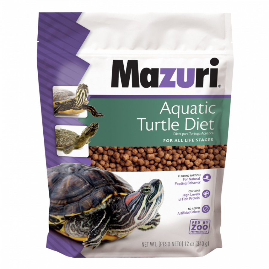 d0259-ac-5m87 Alimento para Tortuga Acuática (340 gr.) Mazuri - Imagen 1