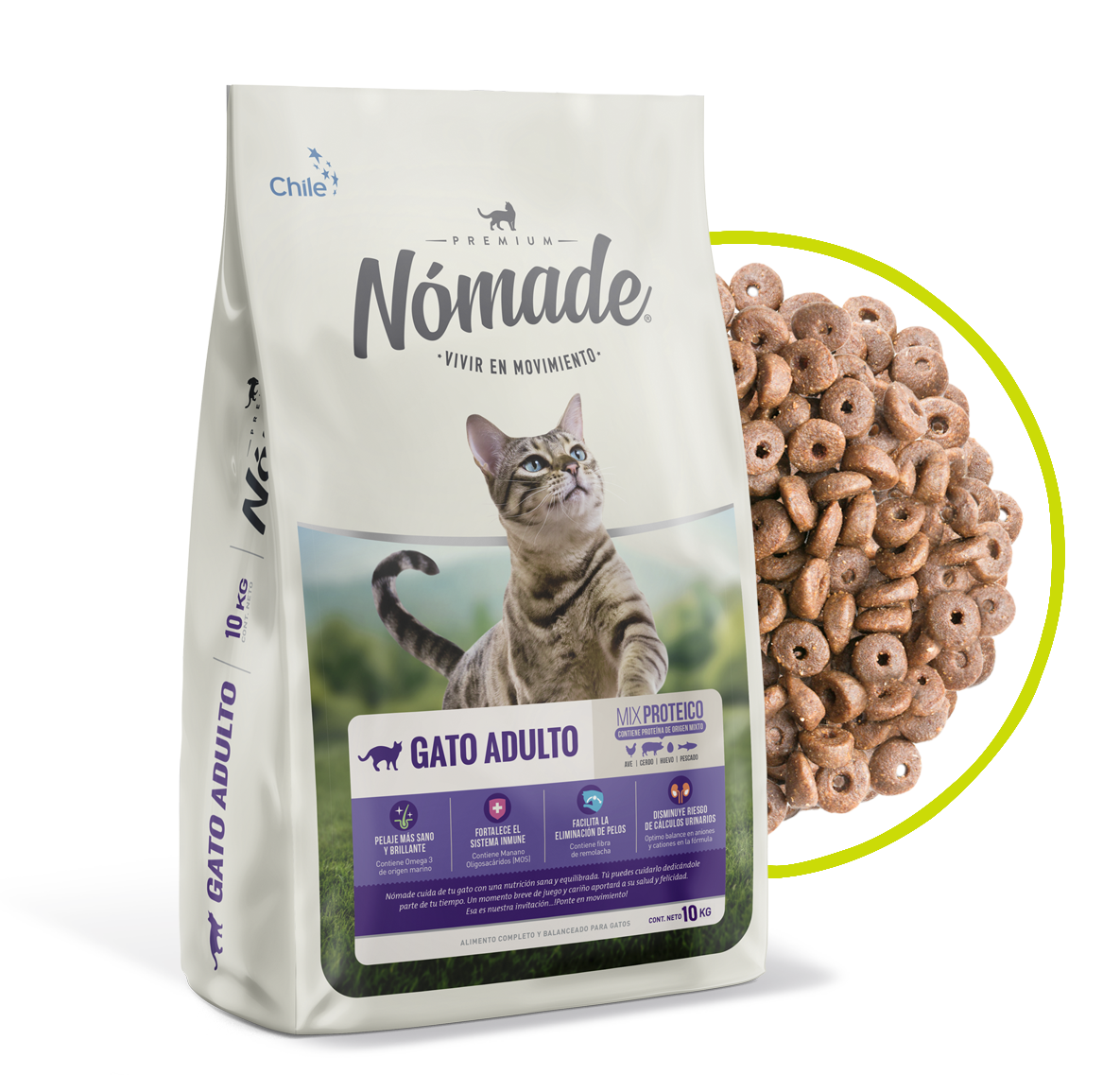 image_1 Nómade comida para Gato 10 Kg. - Imagen 1