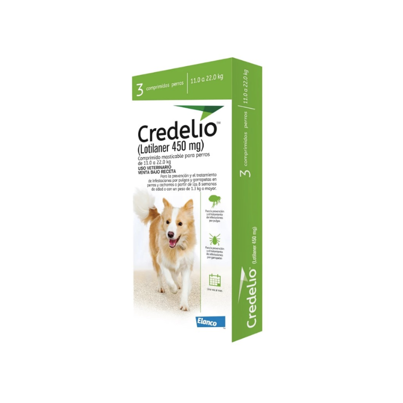 14_2836b5d2-ac62-4129-bd28-7e8434456e17 Credelio antiparasitario perro de 11 a 22 Kg. (3 comp.) - Imagen 1
