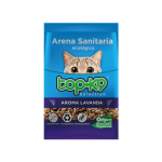 Arena sanitaria ecológica TopK9 Lavanda 10 Kg.