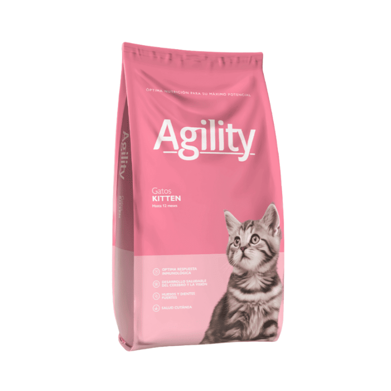 FOTOS SIN FONDO (2) Agility comida gato Kitten 10 Kg. - Imagen 1