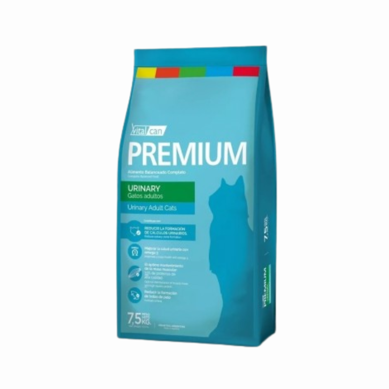 FOTOSSINFONDO_8cb57ccb-a918-4a0a-bde8-51c2c5f7ba6c Vital Can Premium gato urinary 7.5 Kg. - Imagen 1