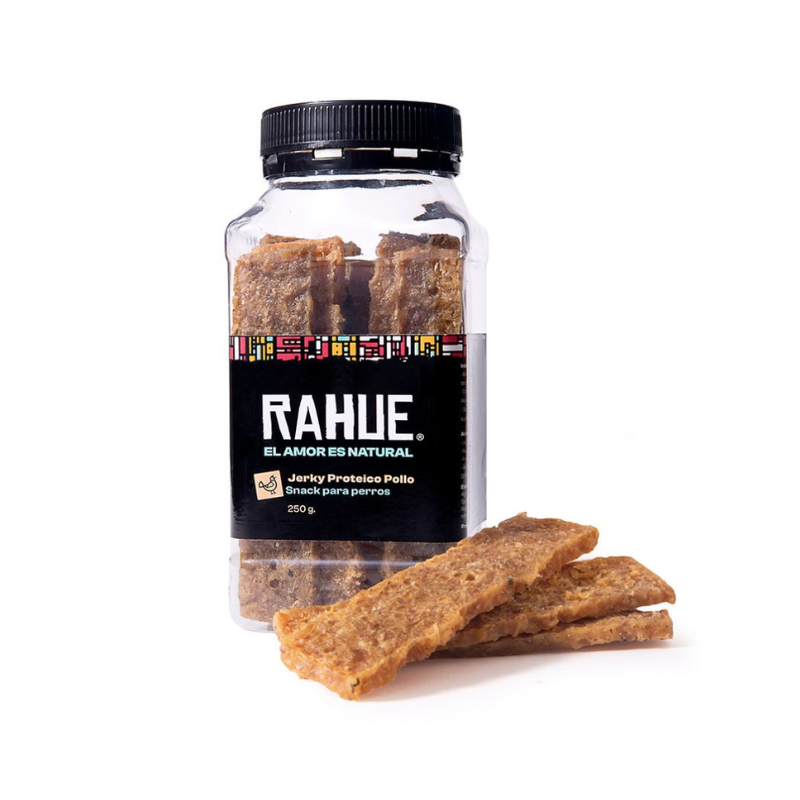 RAHUE Rahue snack perro Jerky proteina de pollo 250 gr. - Imagen 1