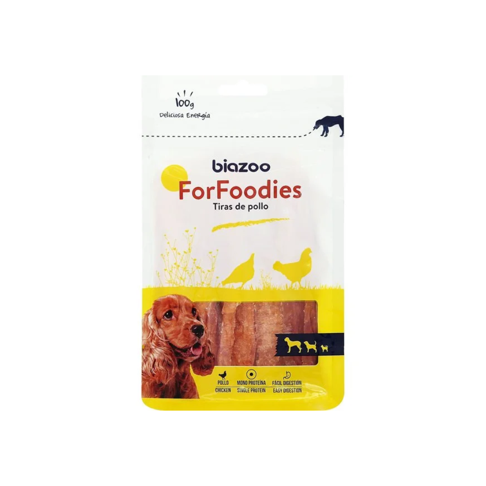 FOTOS SIN FONDO Biazoo snack perro huesos de calcio con pollo 100 gr. - Imagen 1