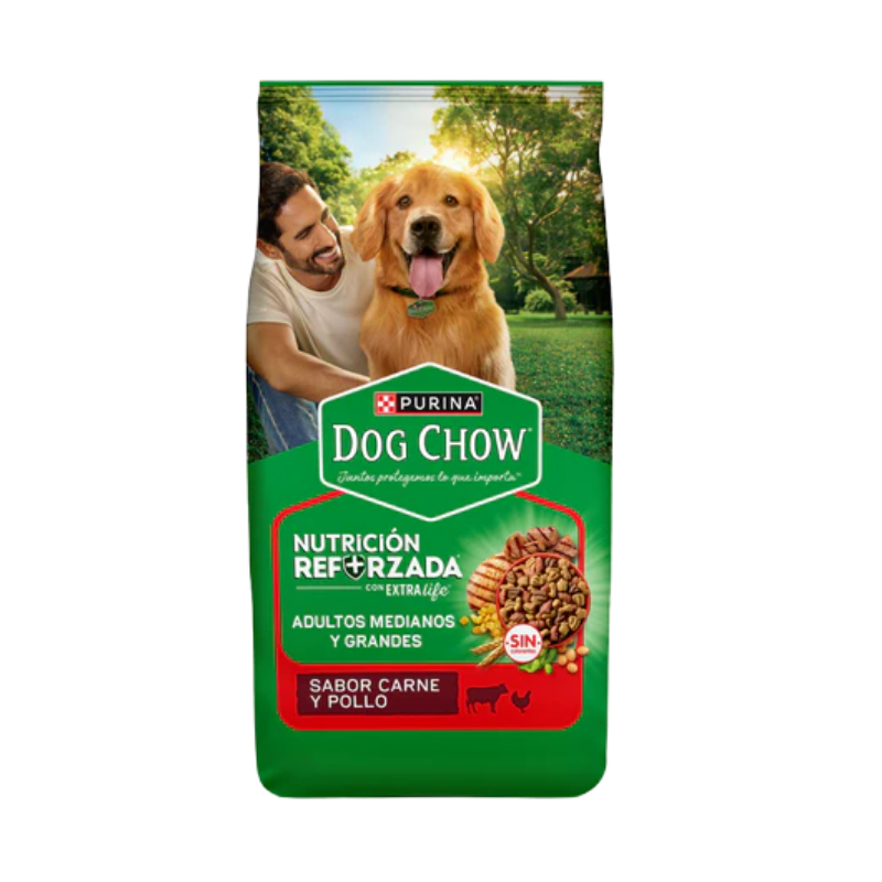 FOTOS SIN FONDO Dog Chow comida perro Adulto Medianos y Grandes 16.5 Kg - Imagen 1