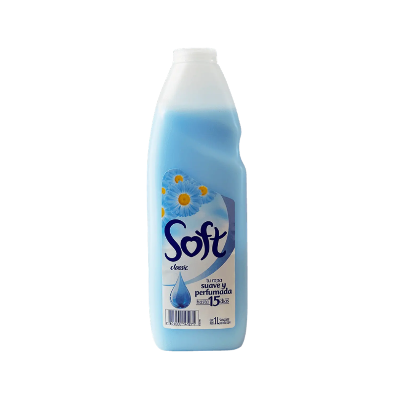 FOTOS SIN FONDO Suavizante de ropa Soft 1 litro - Imagen 1