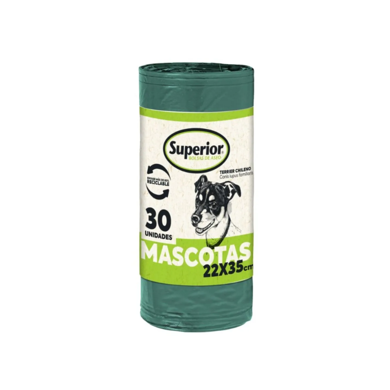 FOTOS SIN FONDO Bolsas para desechos de mascota Superior 30 un. - Imagen 1