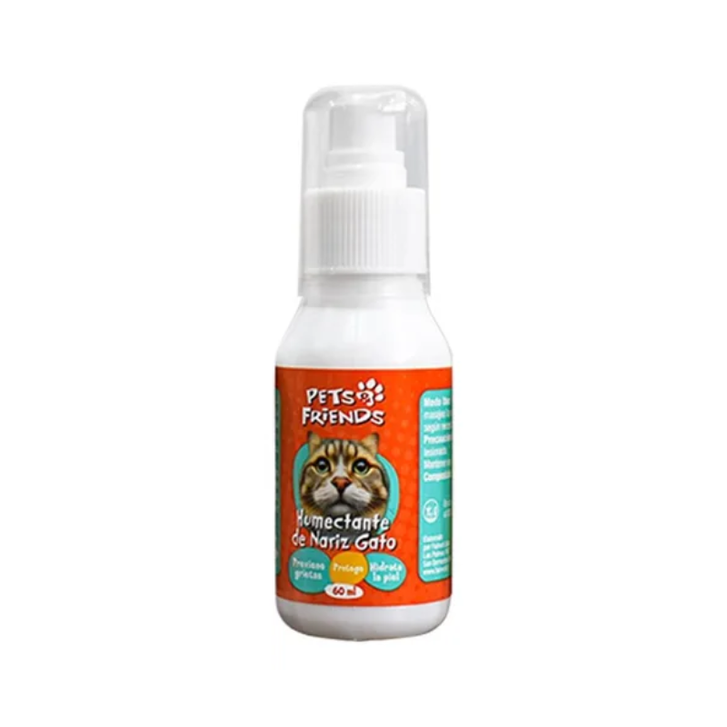 humectante gato Humectante de nariz para gato Pets and Friends 60 ml. - Imagen 1