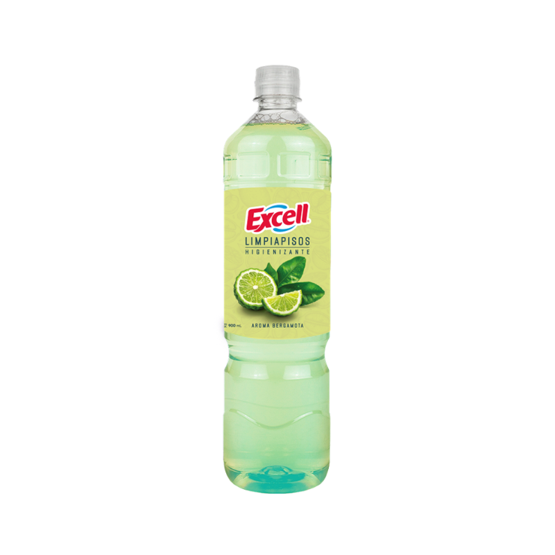 FOTOS SIN FONDO (1) Limpiapisos Excell con Amonio Cuaternario Bergamota 900 ml. - Imagen 1