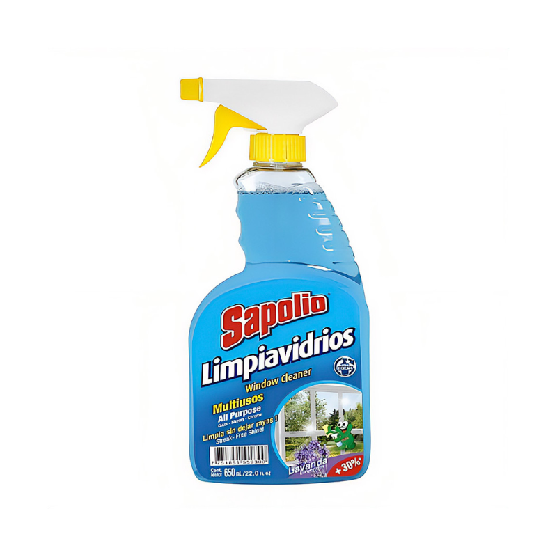 FOTOS SIN FONDO (3) Limpia Vidrios Sapolio 650 ml. - Imagen 1
