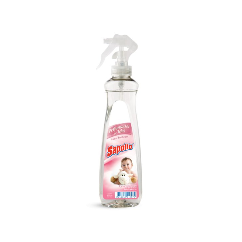 FOTOS SIN FONDO (4) Perfumador de Telas Sapolio Aroma Bebé 300 ml. - Imagen 1