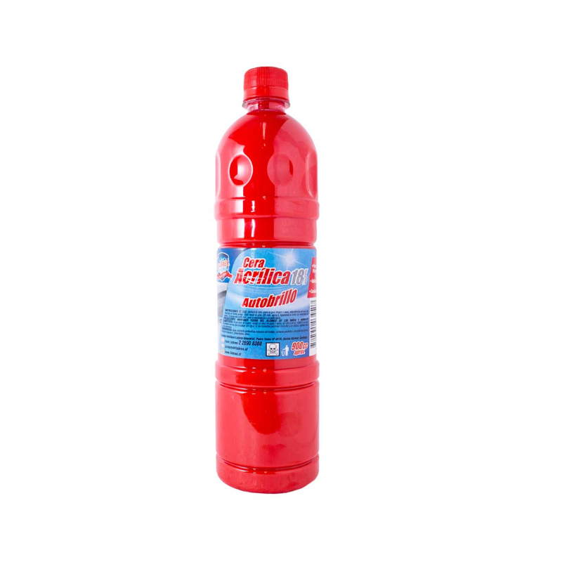 FOTOS SIN FONDO Cera Acrilica 18% Autobrillo Llabres Roja 900 cc - Imagen 1