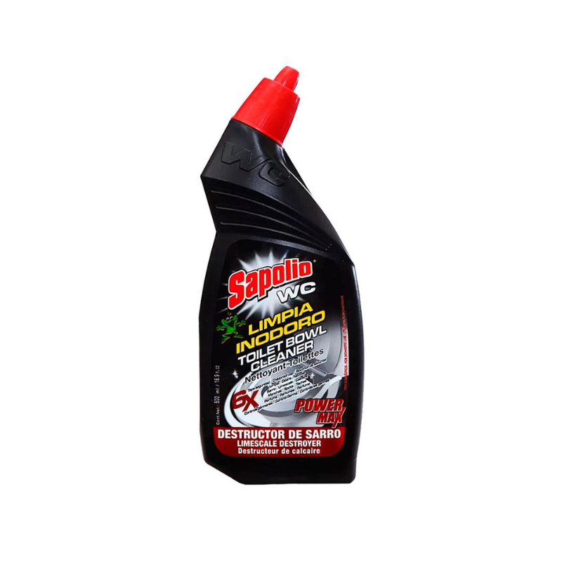 FOTOS SIN FONDO (8) Limpia Inodoro Sapolio Destructor de Sarro 500 ml. - Imagen 1