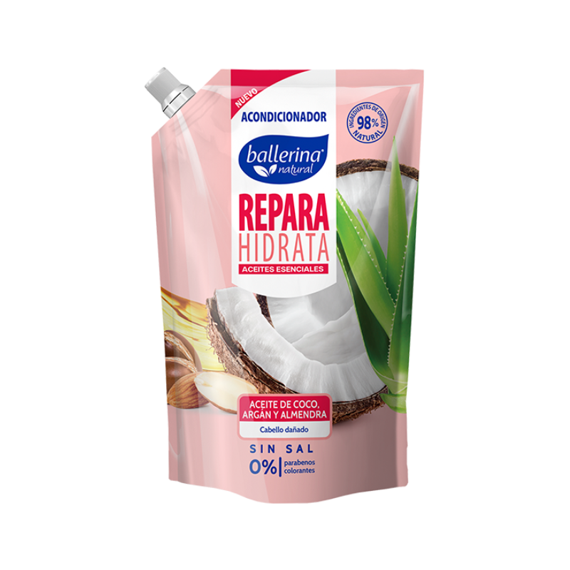 FOTOS SIN FONDO (9) Acondicionador Ballerina Repara e Hidrata 750 ml. - Imagen 1