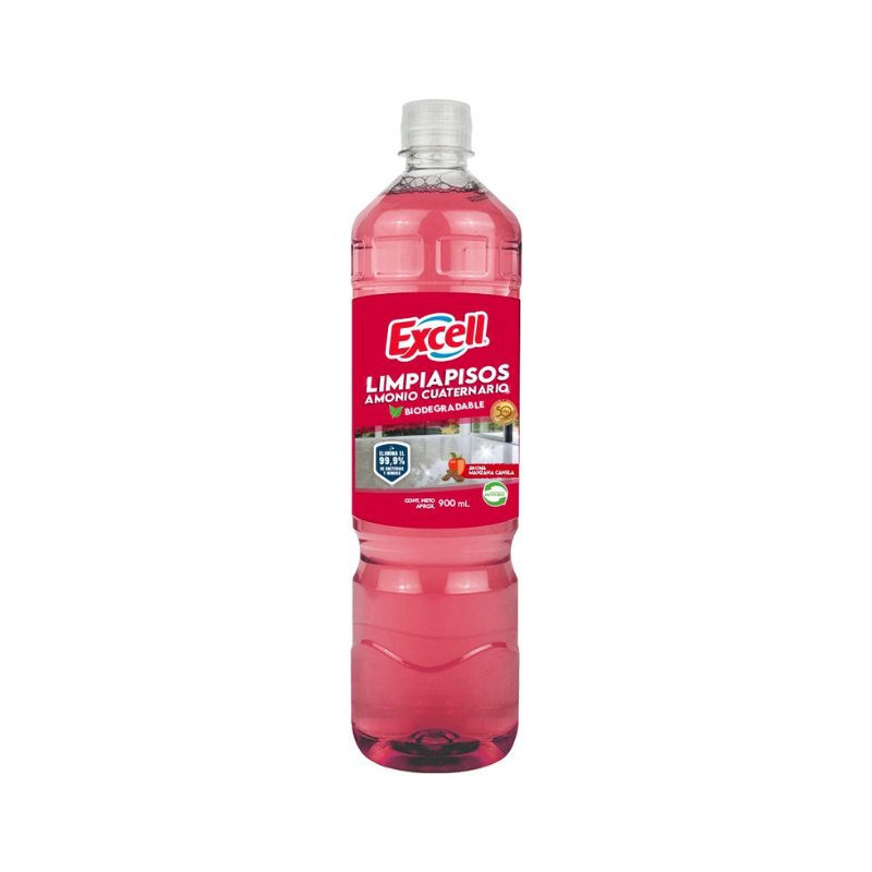 man-can Limpiapisos Excell con Amonio Cuaternario Manzana Canela 900 ml. - Imagen 1