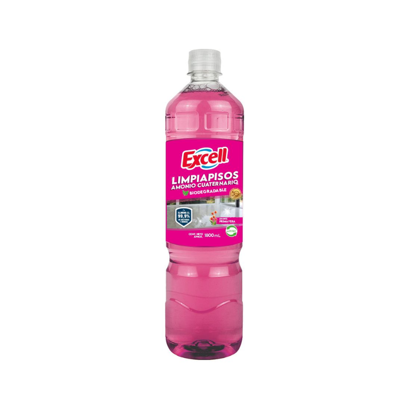 primavera Limpiapisos Excell con Amonio Cuaternario Primavera 900 ml. - Imagen 1